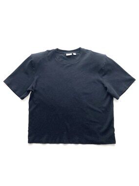 Aritzia Babaton Cotton Oversized Power Top with Shoulder Pads